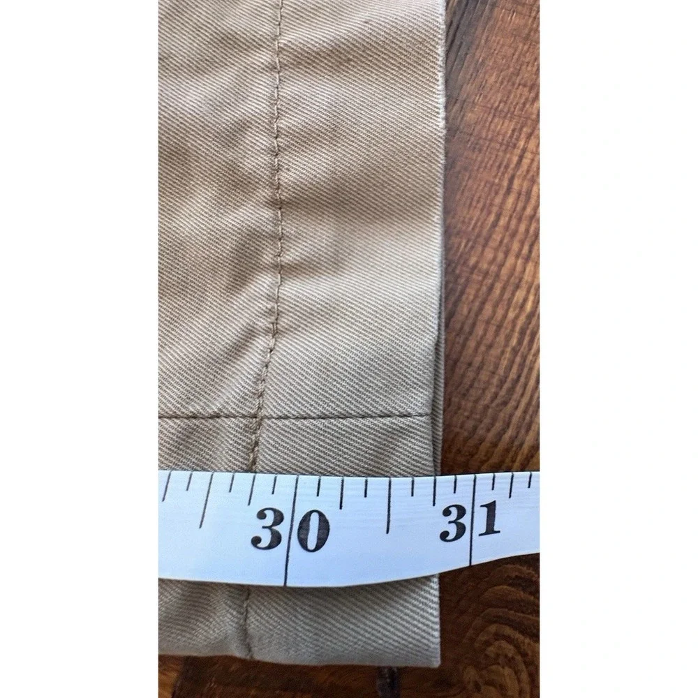 Banana Republic Gavin Chino Pants Mens 33x32 (31) Career Casual Office City